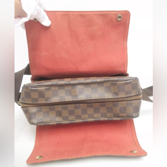 Louis Vuitton Brown Checkered Crossbody Bag - Picture 8 of 16